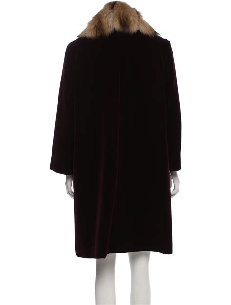 miu miu velvet coat